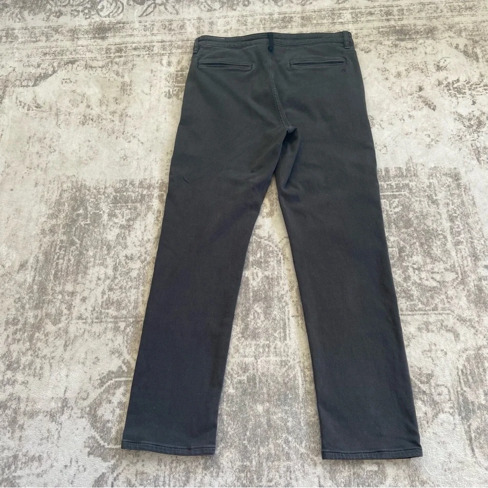 Rag & Bone Black Chinos Classic Straight-Leg - Picture 10 of 11